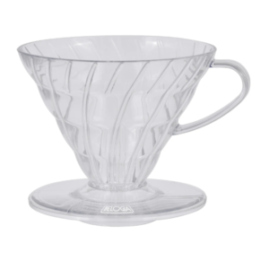 Konichen filter za kafe BELOGIA ot plastmasa s dryzhka za ot edna do chetiri chashi.